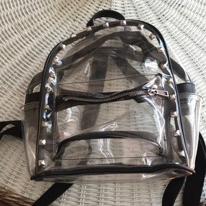 Clear book bag